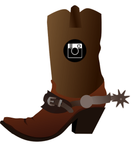 cowboy boot - instagram