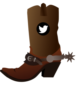 Cowboy Boot - Twitter