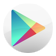circle icon - google play